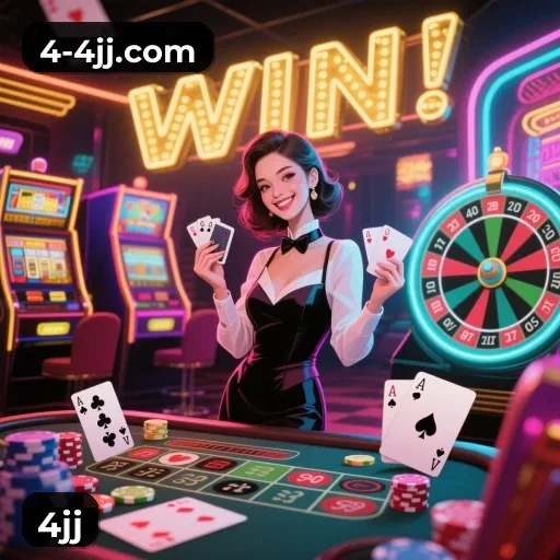 4jj App bonus area with promotional offers and PIX support